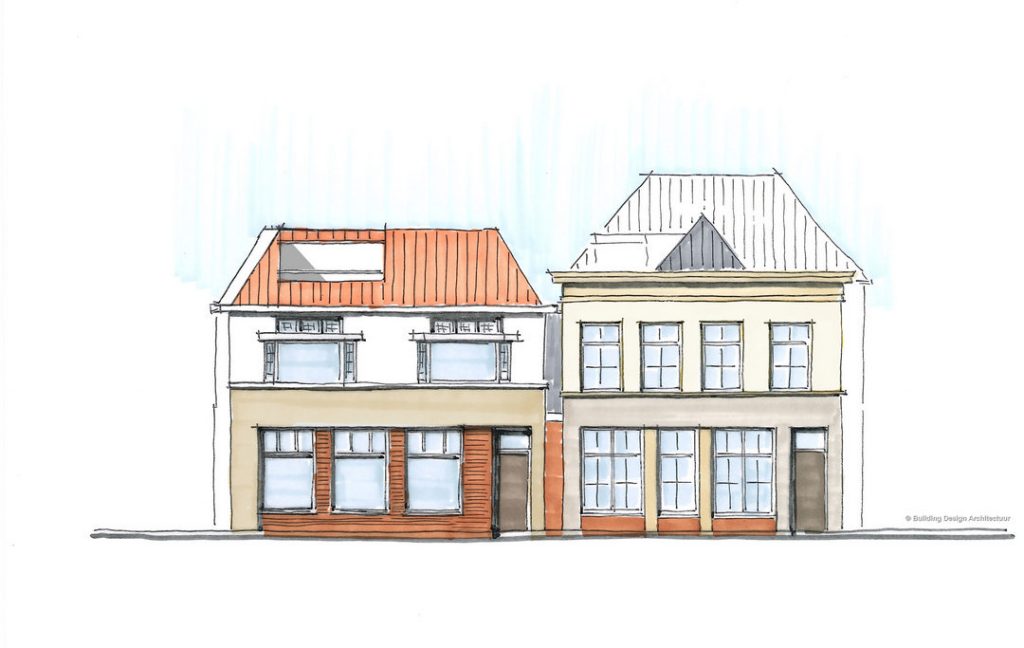 Grotestraat, verbouwing pand naar appartementen | Bouwhuis Bouwtechniek