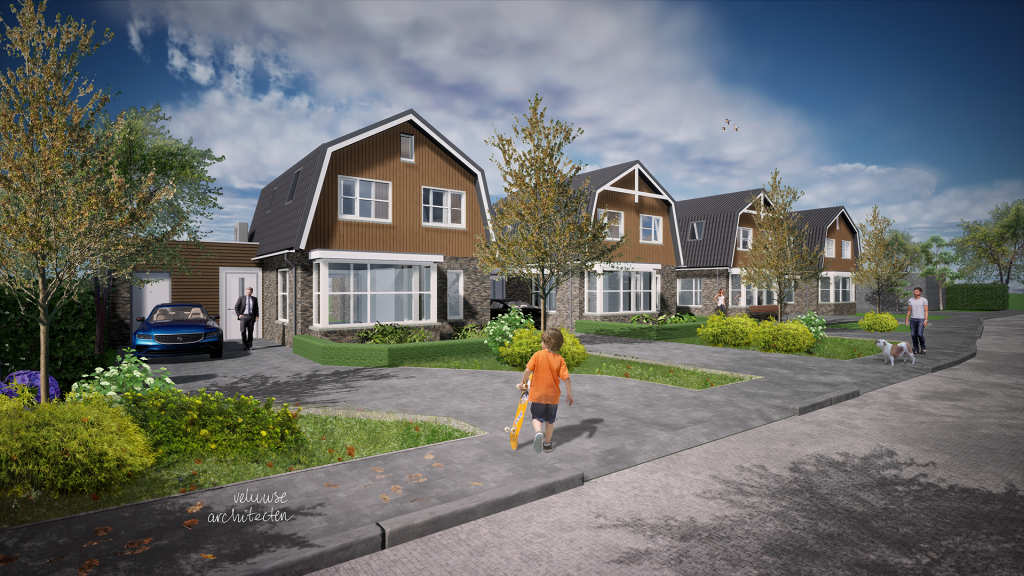 4 woningen, nieuwbouw | Bouwhuis Bouwtechniek