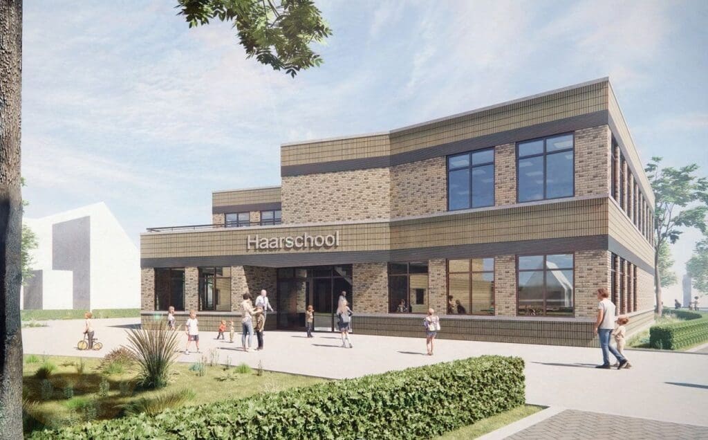 Schoolgebouw Haarschool Rijssen | Bouwhuis Bouwtechniek constructie schoolgebouw